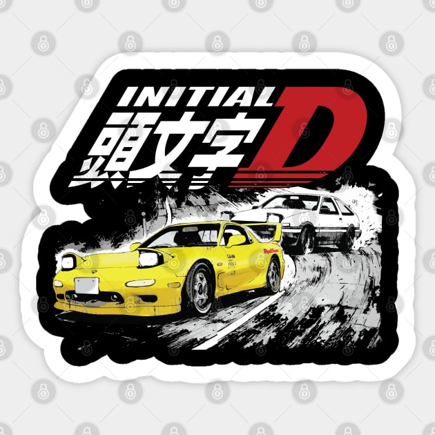 Initial D First Stage Poster 5 - Anime