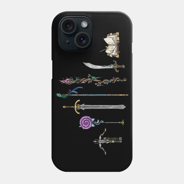 Mighty nein weapons Phone Case by Avalon