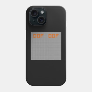 OOF Lava Letters Socks Phone Case