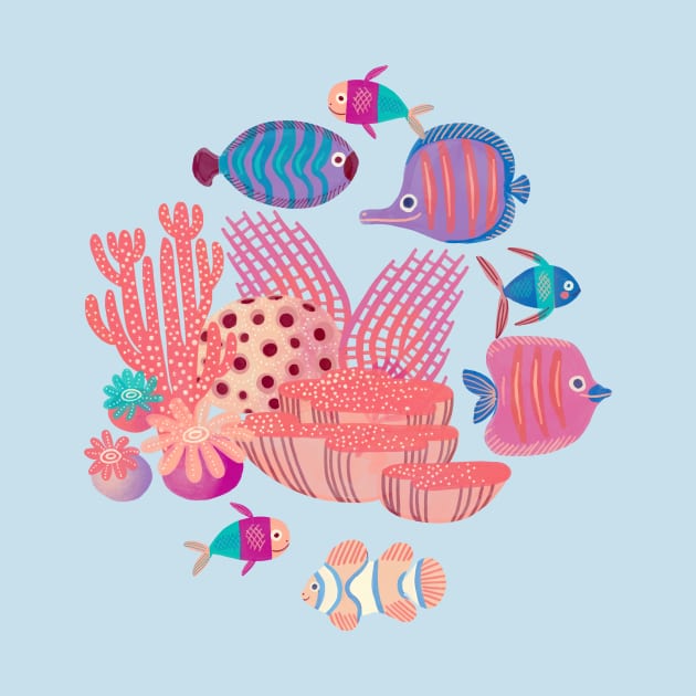 Coral reef by Rebelform