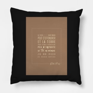 Edith Piaf - Edith Piaf - The hymn to love - Lyrics - Pillow