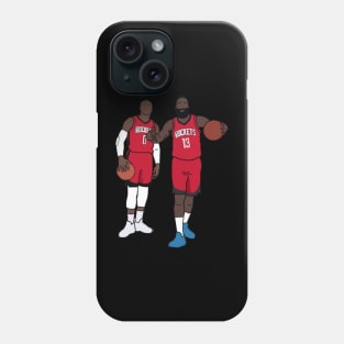 Russell Westbrook x James Harden Houston Rockets Tshirt Phone Case