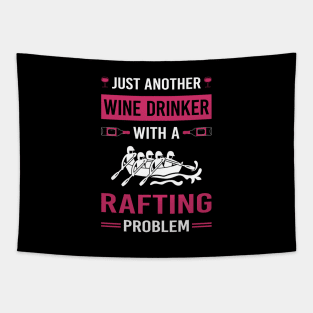 Wine Drinker Rafting Tapestry