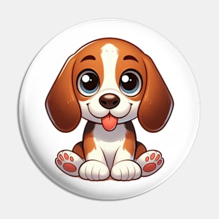 Cute Beagle Pin