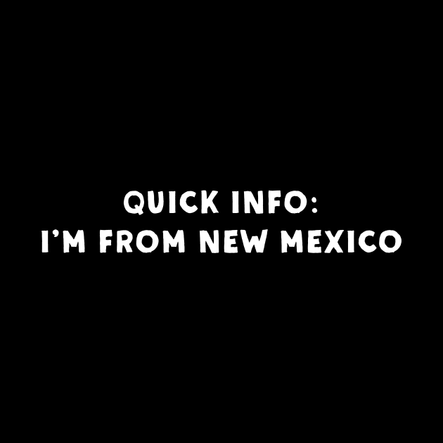 New Mexico Cool & Funny by Novel_Designs