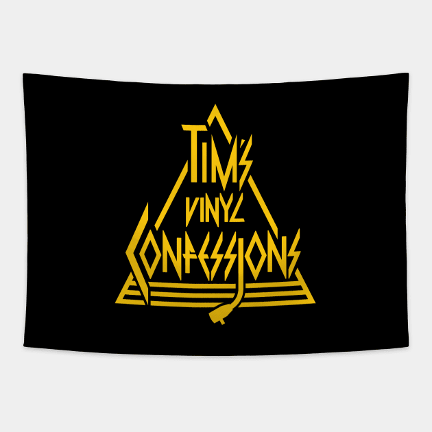 Vinylize (YELLOW) Tapestry by Tim's Vinyl Confessions