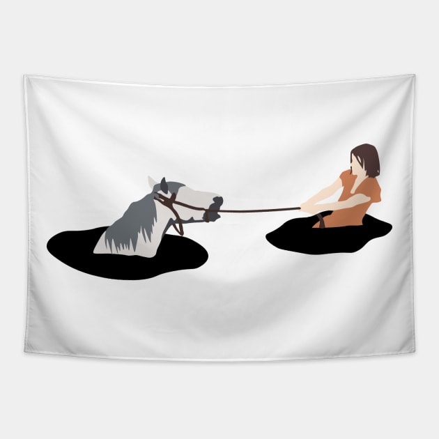 Artax and Atreyu Tapestry by FutureSpaceDesigns