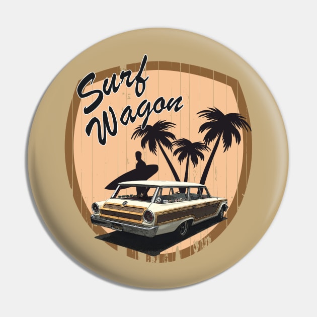 Surf Wagon Pin by hotroddude