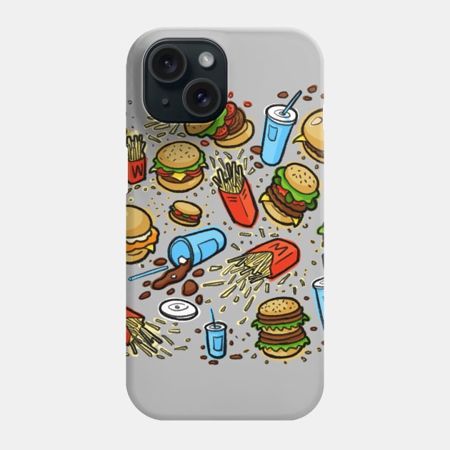 Burgers and Fries Phone Case by royal_ten