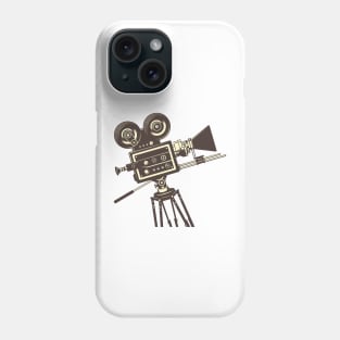 Retro Movie Camera Phone Case