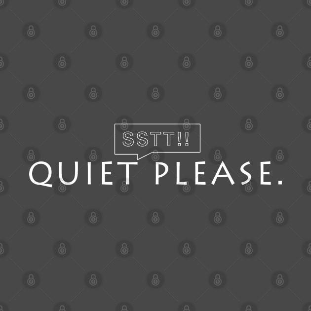 quiet please! by dwalikur