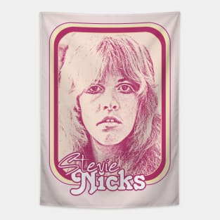 Stevie Nicks // Retro 70s Style Fan Design Tapestry