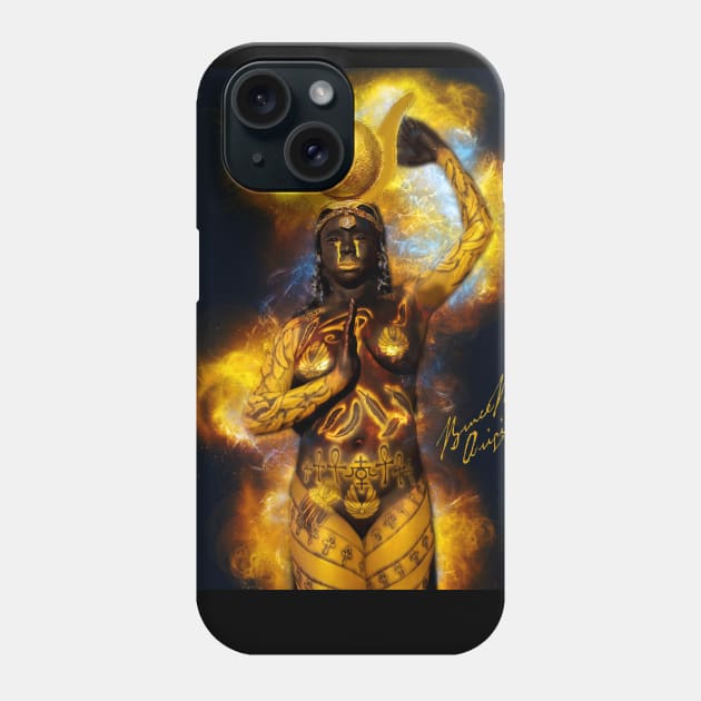 Powerful Isis Phone Case by BruceHenryOriginalsLLC