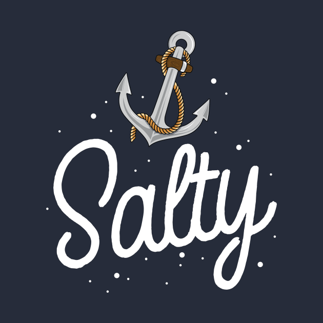 Salty Cruise T-Shirt Nautical Sailing Beach Vacation Family by 14thFloorApparel