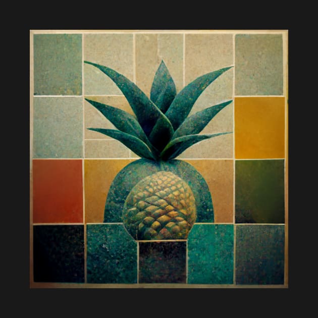 Cubic pineapple repeat pattern by StoneyPhenix