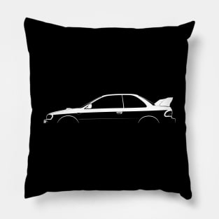 Subaru Impreza 22B STi (GM) Silhouette Pillow