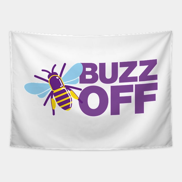 Buzz Off Tapestry by Bubsart78