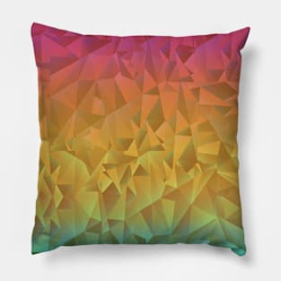 Rainbow Crystal Shatter Pillow