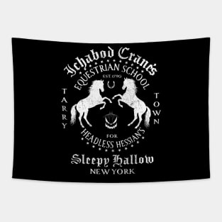 Headless Horseman Riding School Tapestry