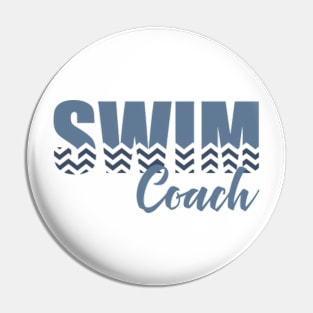 Swim Coach Pin