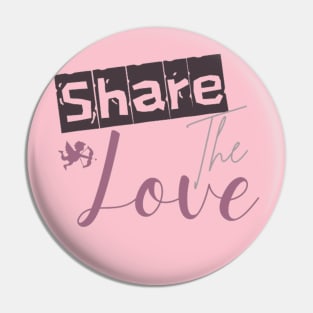 Share the Love Valentine Pin