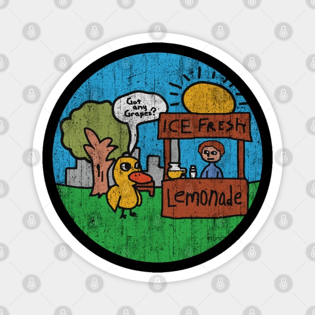 Lemonade Ice Fresh Magnet by Shiyi Studio