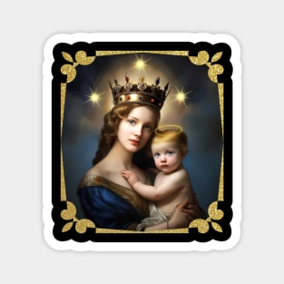 The Madonna and Child 2 Magnet