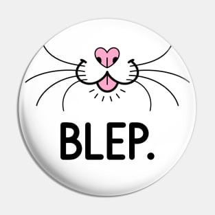 Blep Cat Tongue (Light) Pin