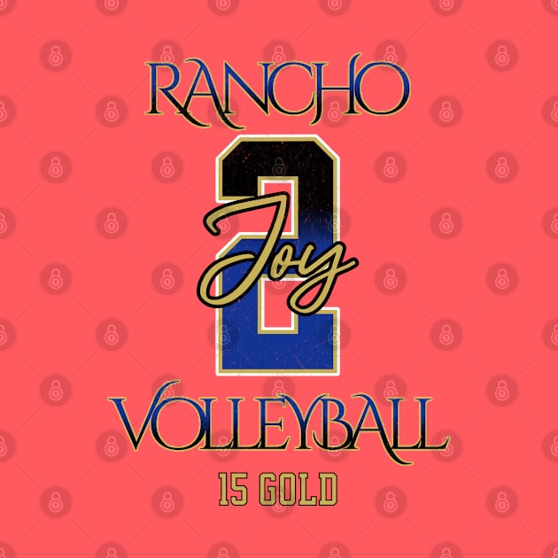 Joy #2 Rancho VB (15 Gold) - Blue by Rancho Family Merch