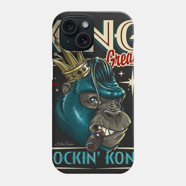 King Greaser Phone Case by nanobarbero