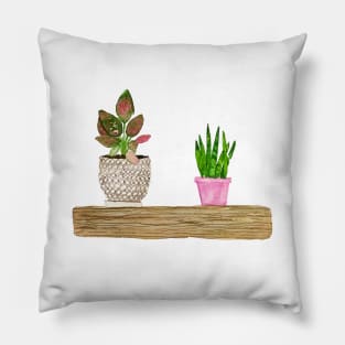 First Houseplants Pillow