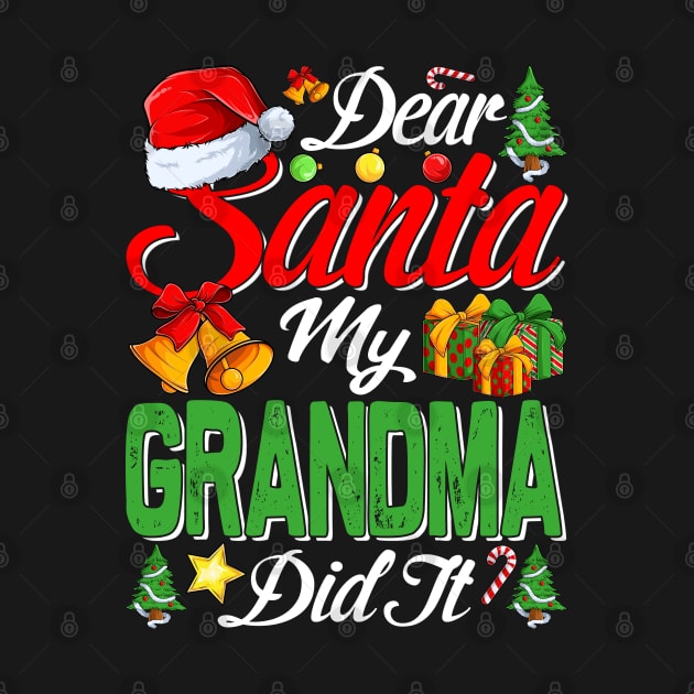 Dear Santa My Grandma Did It Funny by intelus