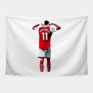 Back turned Gabriel Martinelli Tapestry