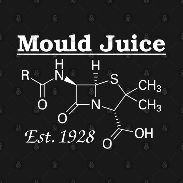 Mould Juice PENICILLIN Structure Molecular Formula Mold 1928 by Decamega