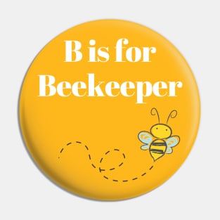 B is for Beekeeper Pin