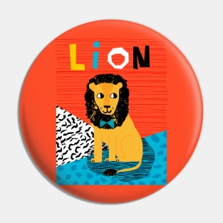 L is for Lion Pin