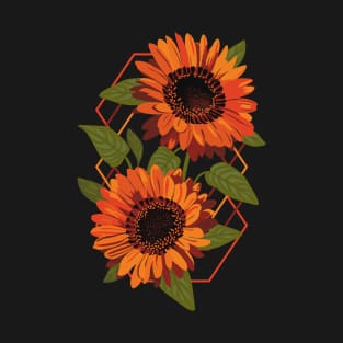 Venidium Orange Monarch of The Veldt Flower T-Shirt