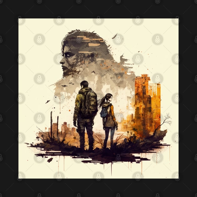 The Last of Us inspired design by Buff Geeks Art