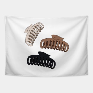 Hair claw clips Tapestry