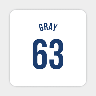 Gray 63 Home Kit - 22/23 Season Magnet