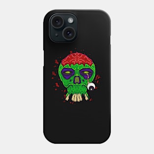 Zombie food Phone Case