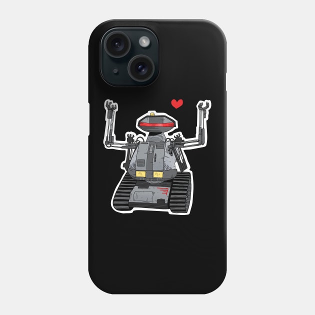 Chopping Mall Killbot Phone Case by comfhaus
