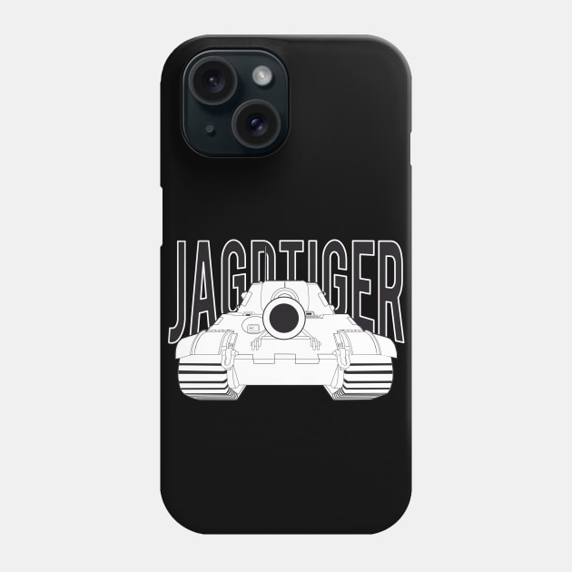 For a tanker. German Jagdtiger Phone Case by FAawRay