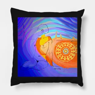 Nude Landscape Pillow