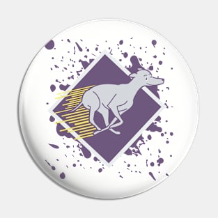 Greyhound Track Coach Pin