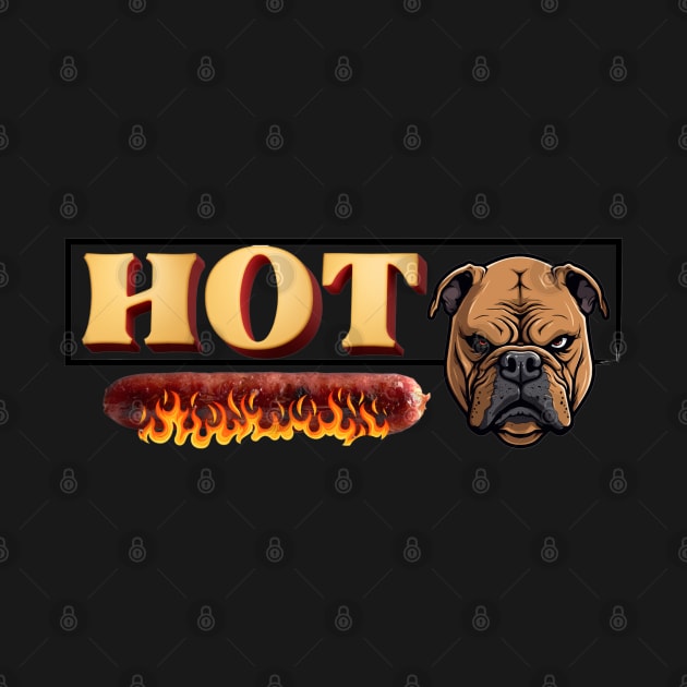 Hot dog hotdog  bulldog  bulldog mom by KIRBY-Z Studio