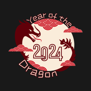 2024 Year of the dragon Happy New Year Chinese zodiac T-Shirt