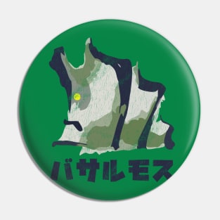 Monster Hunter Rise Basarios Kanji Icon Pin