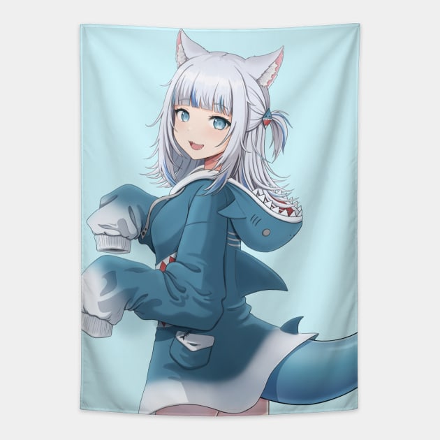 Gura Tapestry by SUONIKO