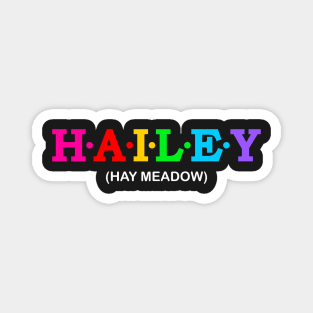 Hailey - Hay Meadow. Magnet